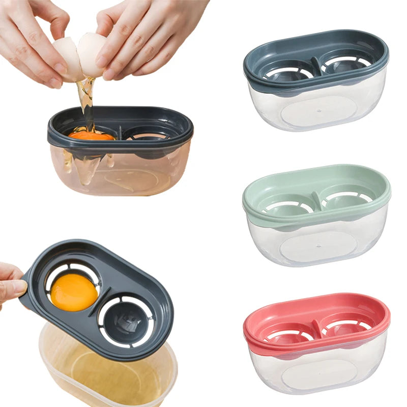 Plastic Egg Separator Yolk Sifting Egg Tools Egg White Yolk Separator