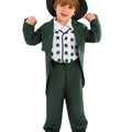Ireland Day Children's Four-leaf Clover Small Suit School Party Stage Show Costume