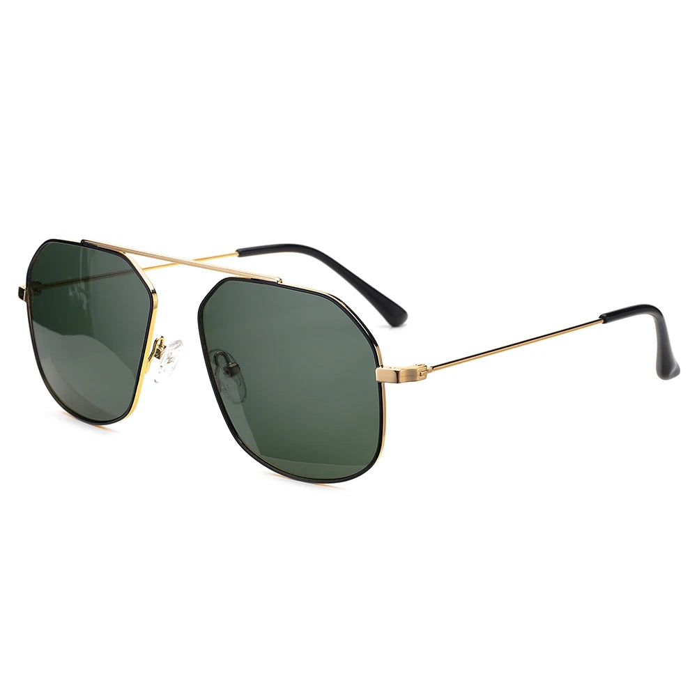 MB1119 made in china ready stock beautiful metal pilot style polarized sunglasses