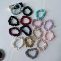 Mini Slim Size 1cm Satin Scrunchies Thin Elastic Hair Ties for Hair Care Small Satin Hairbands for Eye Health Supplements
