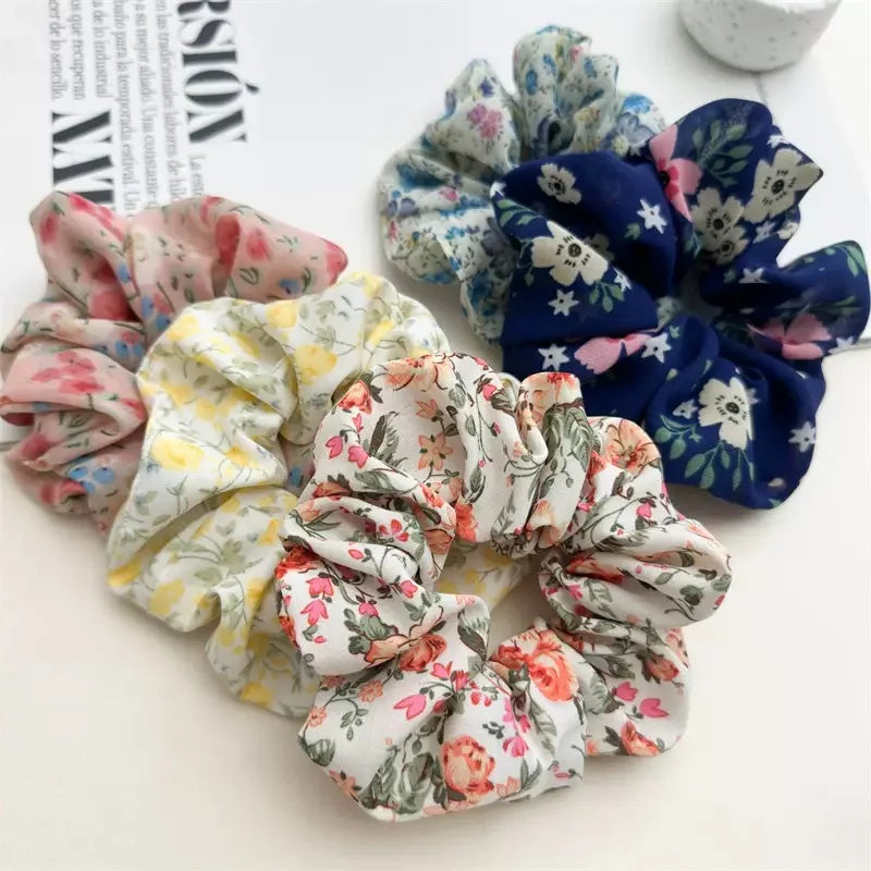 Wholesale 2025 New Fashion Hair Accessories Quality French Large Hair Scrunchies for Women Girls