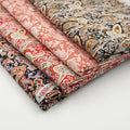 Chinese Soft Paisley Flower Printed Woven Cotton Poplin Fabric for Clothes and Shorts