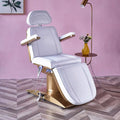 Luxury Stainless Steel Gold-plated Gold 3/4 Motor Beauty Massage Bed&massage Table Can Be Customized Color for Beauty Salon