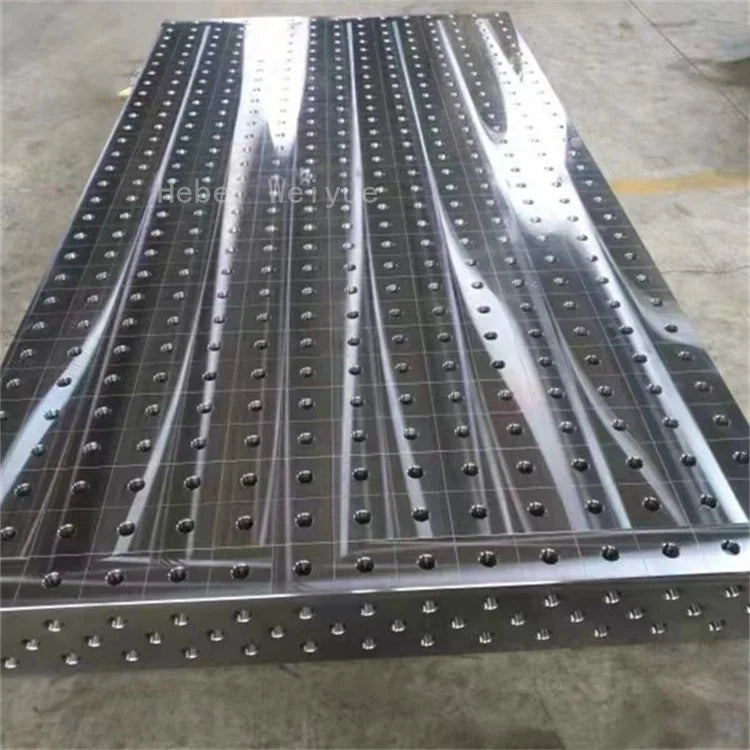 China Welding Table 3D Flexible Welding Platform D28 D16 Steel Casting Welding Tables With Fittings