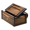 Large Wooden Box with Decorative Wood Tray - Handcrafted in Europe - Great Storage Organizer to KeepGreat Storage Organizer