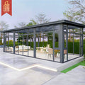 4 Seasion Freestanding Outdoor Garden Custom Aluminum Alloy Greenhouse Sunroom Homes Yard Gardens Plant Growth Gardening Sunroom