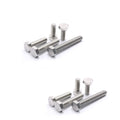 OEM 304 Stainless Steel Full Thread Hex Bolt 1/4-20 1/2-13 Plain Finish Hex Head Tap Bolt
