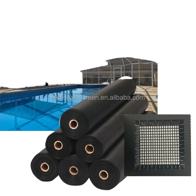 JINDI Modern Fiberglass Screen Window High Tensile Door & Window Screen
