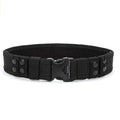 Universal Tactical Belt with Quick-Release Buckle Made of Nylon Material   Thickened Version