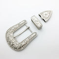 Wholesale Products Belt Accessories Various Widely Used Wholesale Custom Western Rhinestone Belt Buckle Set