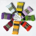 Wholesale Polyester Cotton Cross Stitch Thread Supply Cross Stitch Materials Opp Bag Folk Art Embroideryholiday Decoration