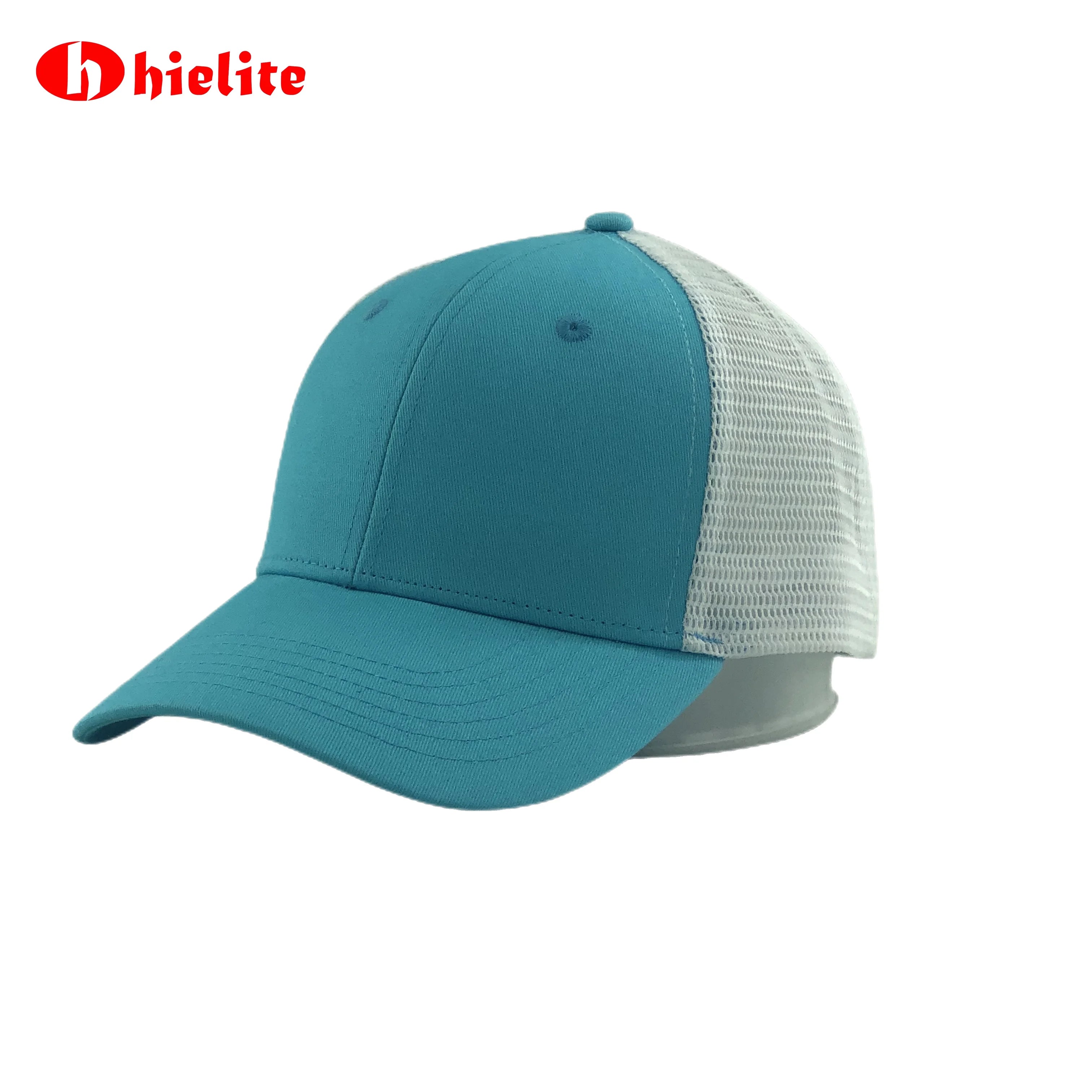 Customizable Wholesale Multicolor Mesh Trucker Hats 6-Panel Blank Unisex Private Label All Season 3D Embroidery Common 100%