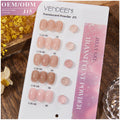 Vendeeni Translucent Powder 5-Color High-End Nail Polish Uv Gel Gentle Summer Pink Nude Long-Lasting Effect Uv Gel Nail Polish