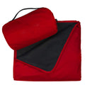 Packable Compact Outdoor Waterproof Blanket With Fleece Inside and Waterproof Bag