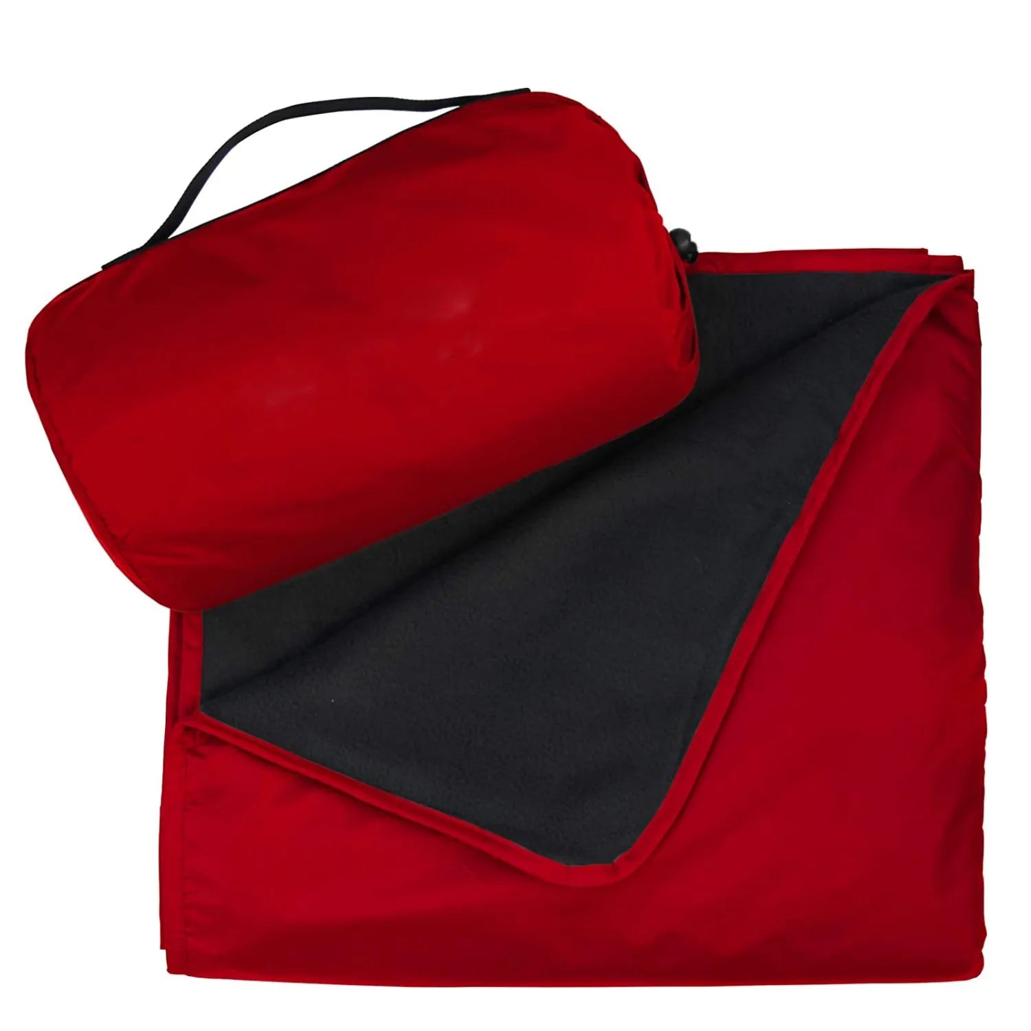 Packable Compact Outdoor Waterproof Blanket With Fleece Inside and Waterproof Bag