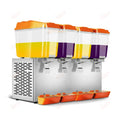 4 tank Stainless Steel Drink Beverage Cold Drink Juice Dispenser Automatic Frozen Commercial Fruit Juice Cold Beverage Dispenser
