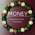 Wholesale Natural Tiger Eye Stone Bracelet Money Abundance Prosperity Glass Bracelet for Men and Women