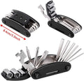 Bicycle Mechanic Repair Kit Set Bike Tire Lever Allen Keys 16 in 1 Multi-Function Screwdriver Socket Wrench Kit