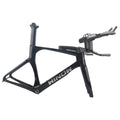 Carbon TT Frame Chinese Triathlon Bike Frameset Disc Time Trial Bike Frames With New TT Handlebar HB052&Tool Box Di2