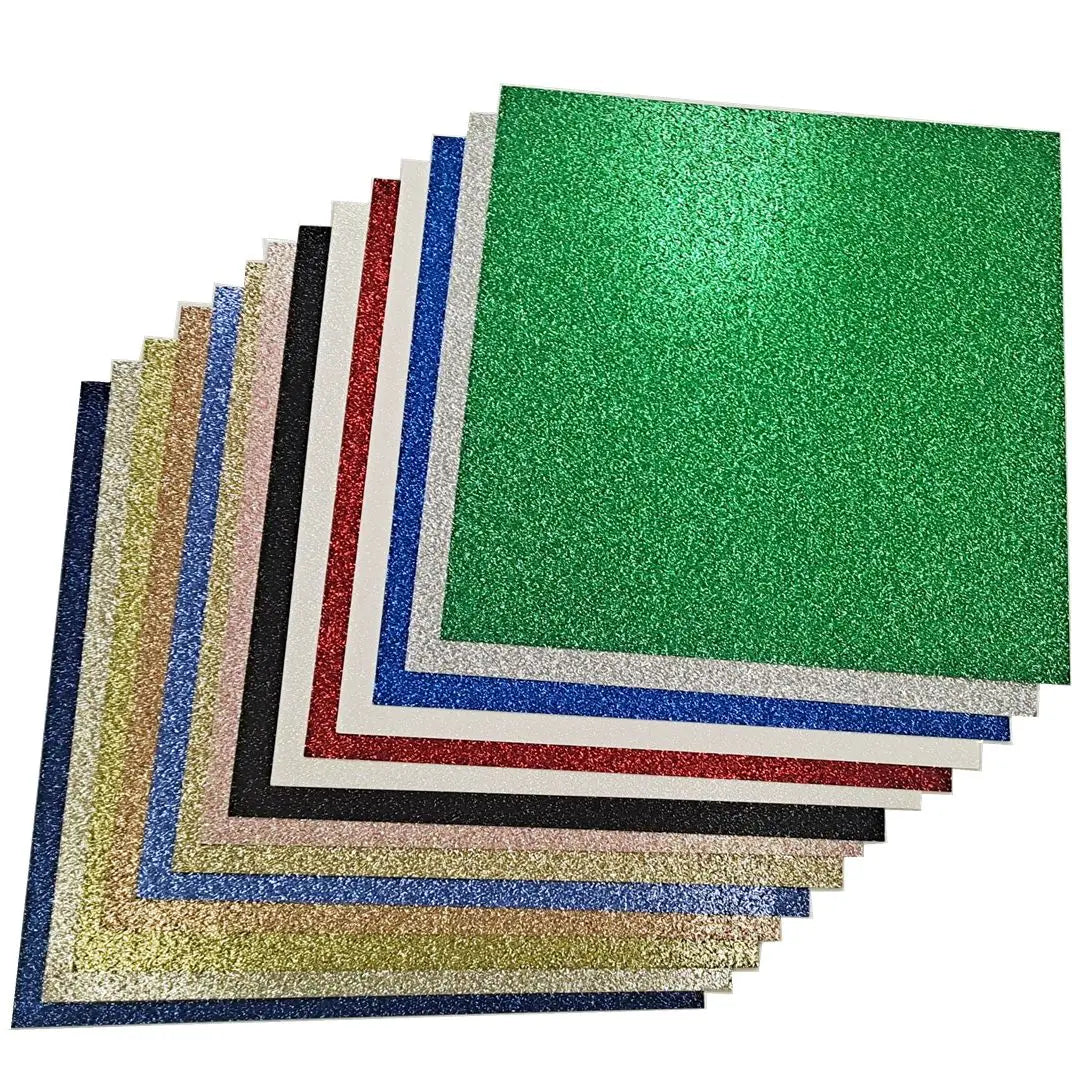 300G Glitter Craft Paper 12"*12" Glitter Card Stock for Card Making & Scrapbooking DIY for Paper Crafts