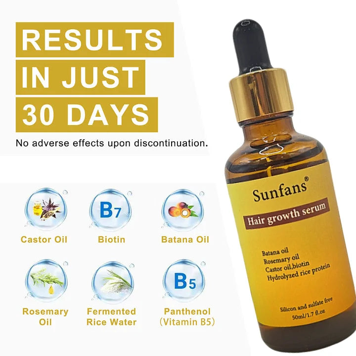 Private Label Organic Vegan Hair Regrowth Formula 50ml Rosemary Liquid Peppermint Biotin Caffeine Argan Oil