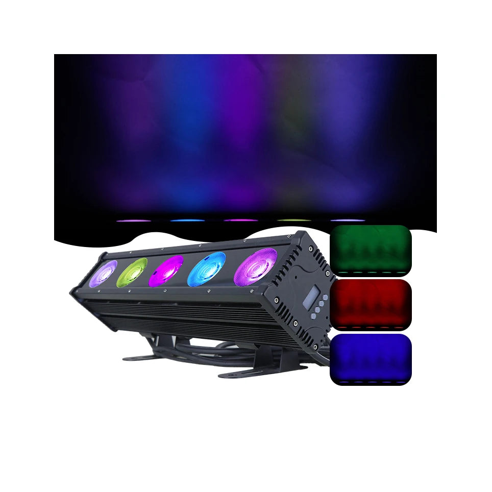 Ip65 Outdoor 250W 8/11/32 Channel Voice Control Led Linear Wall Washer Light