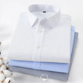 Hot Sale Popular Cotton Polyester Blouses & Shirts Work Long Sleeve White Man Shirt