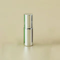 Cosmetic Perfume Round Empty Small Mini Gold Blue Green Color Aluminum Lid Luxury Oil Glass Bottle Roll on 5ml 10ml