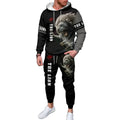 2026 New Spring Autumn Casual Woven Couple Suits 3D Color Printed Men's and Women's Hoodies and Sweatpants Wholesale