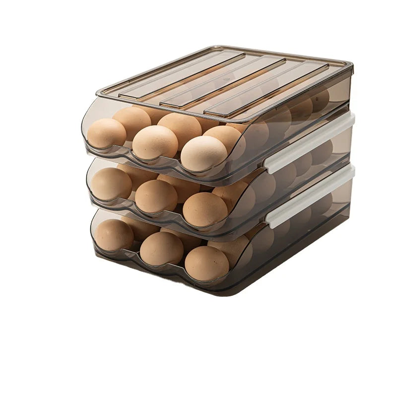 Plastic Rectangle Detachable Egg Storage Container Wholesale