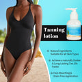 Private Label Self Tanner Sunless Bronzer Self-Tanning Lotion for a Natural Sun Kissed Look Tan