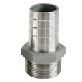 Casting SS304/316 NPT Threaded Pipe Fittings Hex Hose Nipples