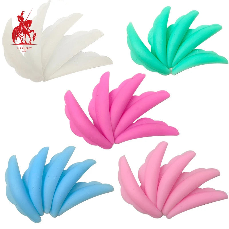 Silicone Perm Eyelash Lift Shield Curler Pad Color Eyelash Lifting Tool Silicone Single Makeup Brush Eye Lash Lift Pad