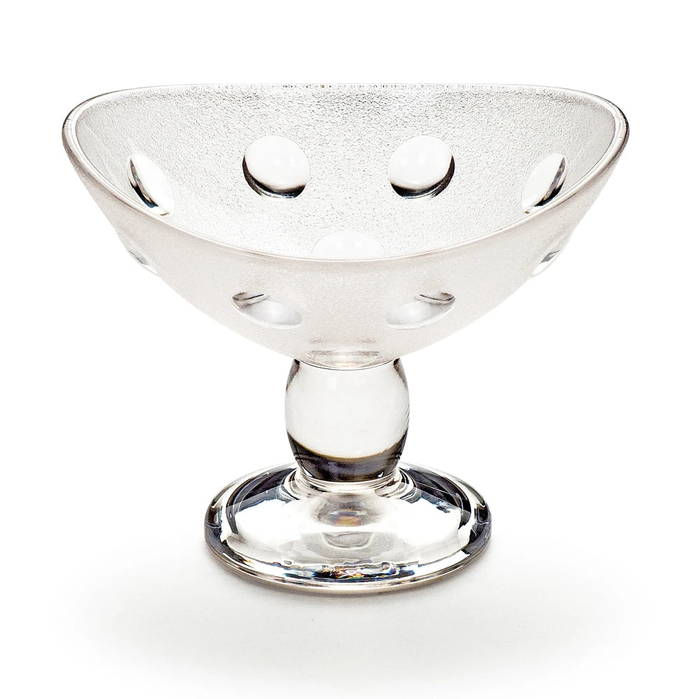 PC Ice Cream Cup Restaurant Dessert Gelato Cup Thickened Unbreakable High-foot Pudding Vintage Style Cup