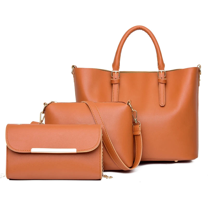 2022 Wholesale Luxury Women's Messenger Bags New Ladies Shoulder Bags with Zipper Closure Two Handles/Straps Polyester Lining
