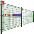 3d 5mm Welded Boundary Wall Wire Mesh Fence Hot Dipped gal Black 3d Wire Mesh Fence Panels