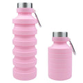 Silicone Foldable Water Bottles Gym Camping Hiking Portable Leak Proof Sports Water Collapsible Water Bottle