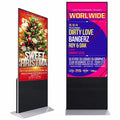 43 55 Inch Waterproof Advertising Screen Display Lcd Totem Indoor Outdoor Digital Signage Kiosk