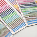 New Popular Textile Woven Multi-color Stripe Roll T/C Cotton Crape Shirt Waived Fabric From China
