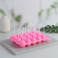 20 Cavity Silicone Cake Pop Mold Great for Hard Candy Lollipop and Party Cupcake Mold