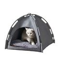 New Round Arch Cat Tent Small Portable Disassembly Washing Convenient Waterproof Foldable Pen Pet Tent Camping Custom Logo