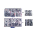 Gualang 500pcs Mixed Size 3~12 Carp Fishing Hooks Set Box High Carbon Steel Carp Fishing Hooks with Tackle Box Pesca