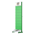 Metal Cell Phone case Charger Accessories Display Rack Pegboard Hanging Design for Mobile Shop Support Customization
