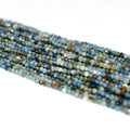Factory Wholesale Price 100% Natural 3mm Faceted Kyanite Loose Gemstone Beads