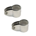2PCS Stainless Steel 316 Top Jaw Slide Cap Bimini Railing Fitting 22mm 25mm Mirror Polish for Yacht Boat Hardware Accessories
