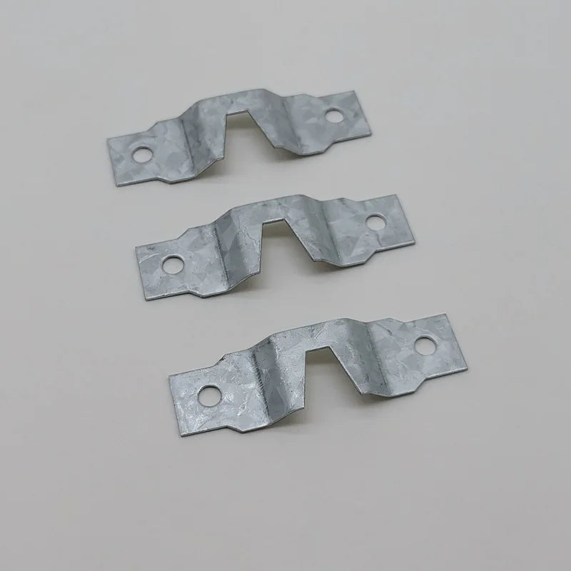HongZun Square 47*12mm 48*10mm Brass-plated Zinc-plated Plain Metal Iron Hardware Photo Picture Frame Hanger