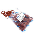 Soft NBR Rubber Oil Resistant Seals for 3/4 Inch Garden Hose & Water Faucet Red O Rings and Gasket Fittings