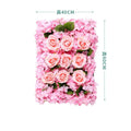 China Simulated Flower Wedding Background Flower Wall Shop Window Shopping Mall Beauty Salon Home Decoration Flowers Wall