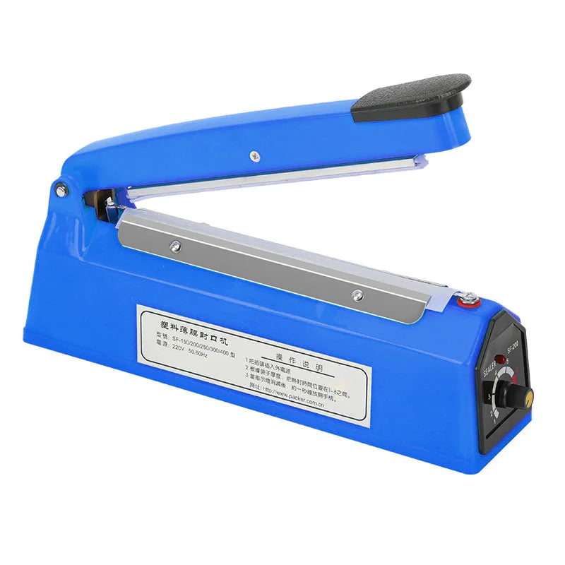 New Condition Manual Plastic Sealing Machine with Vacuum Plastic Bag Sealer for Making T-Shirt Shopping Bags