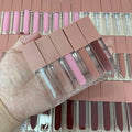 Private Label Lip Gloss Tubes Glam Vegan Glaze Glossy Lip Gloss